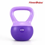 เคตเทิลเบล 2 kg ดัมเบลหูหิ้ว Kettlebell PVC แบบนุ่ม ออกกำลังกาย ฟิตเนส เวทเทรนนิ่ง Home Gym - Image 4