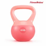 เคตเทิลเบล 6 kg ดัมเบลหูหิ้ว Kettlebell PVC แบบนุ่ม ออกกำลังกาย ฟิตเนส เวทเทรนนิ่ง Home Gym - Image 4